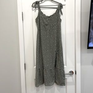 Sage green Abercrombie & Fitch Dress